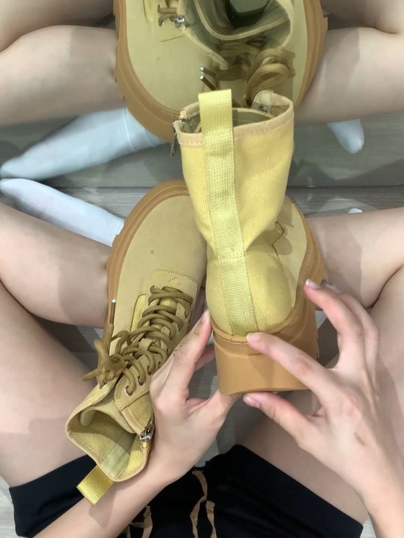 圆头 系带 皮革  - VALI鞋履AI设计主图