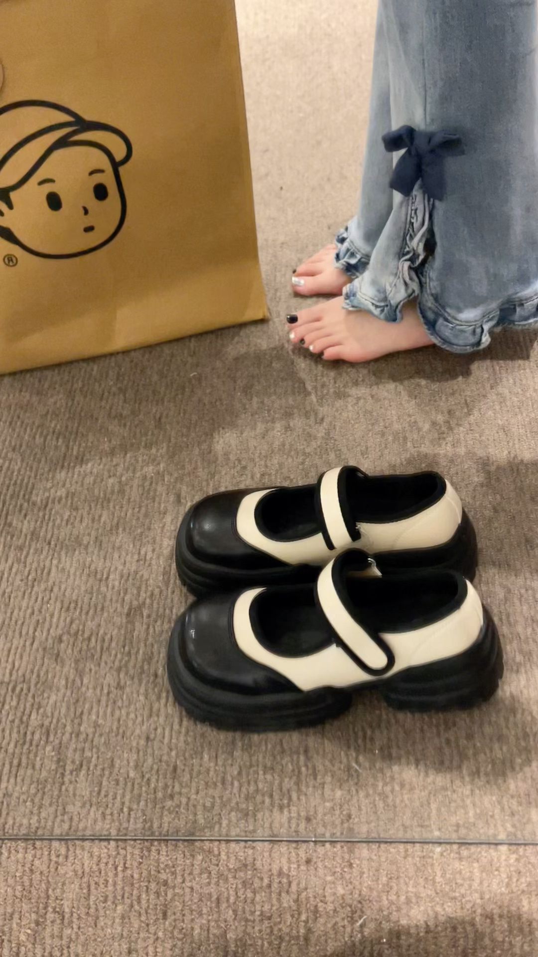 圆头 中口鞋 皮革  - VALI鞋履AI设计主图