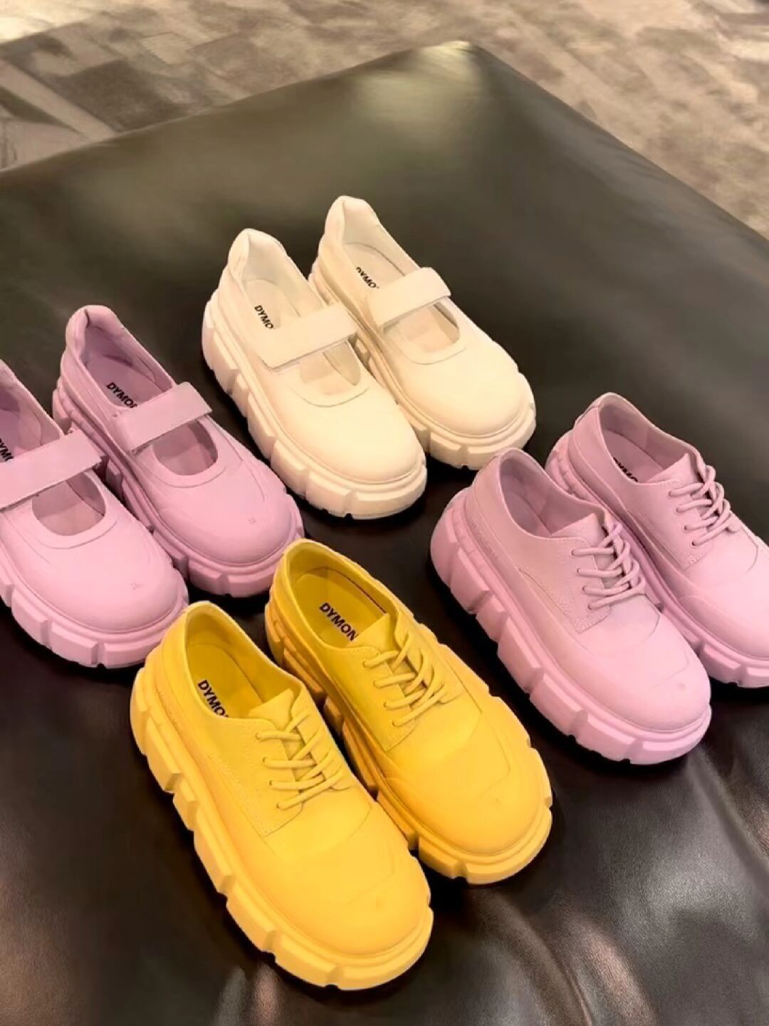 圆头 低帮 系带 皮革  - VALI鞋履AI设计主图