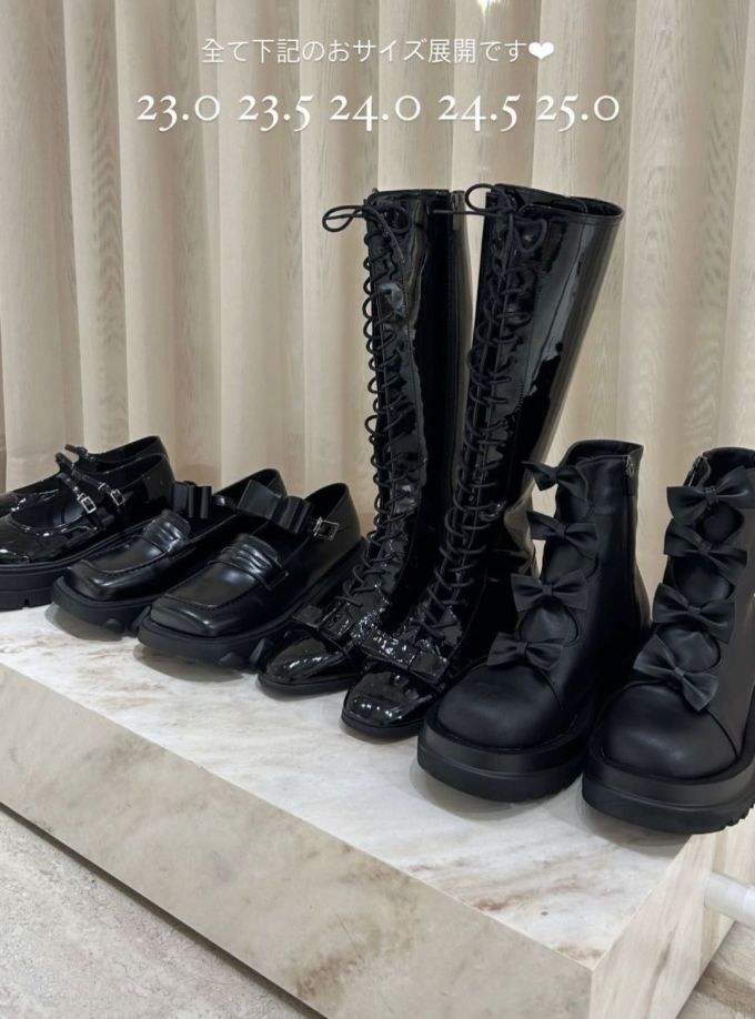 圆头 系带 皮革 