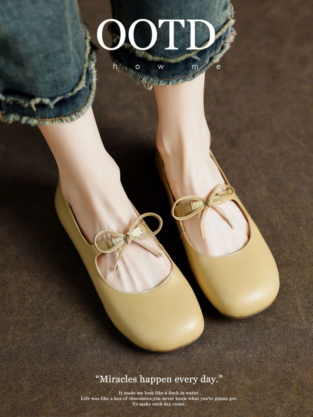 圆头 中口鞋 皮革  - VALI鞋履AI设计主图