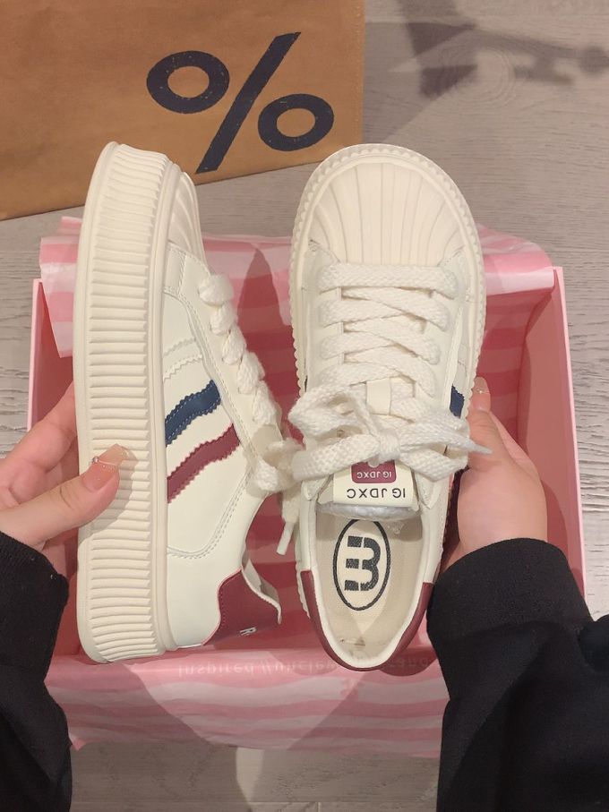 低帮 系带 皮革 