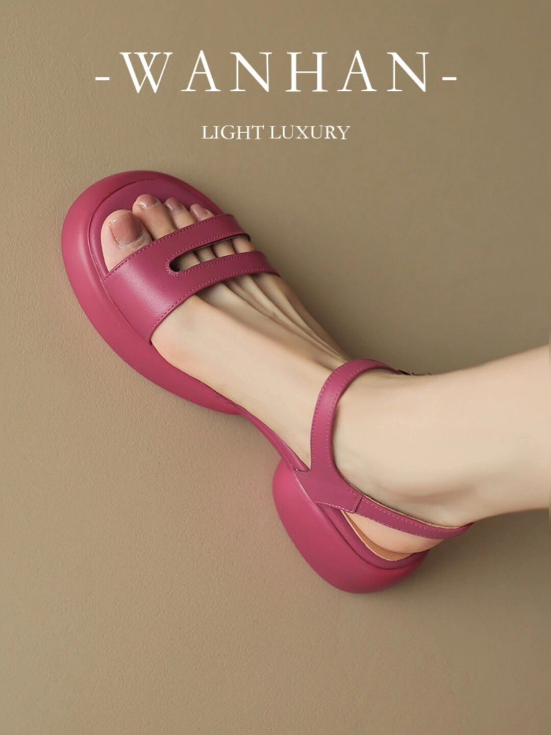 无帮 皮革  - VALI鞋履AI设计主图