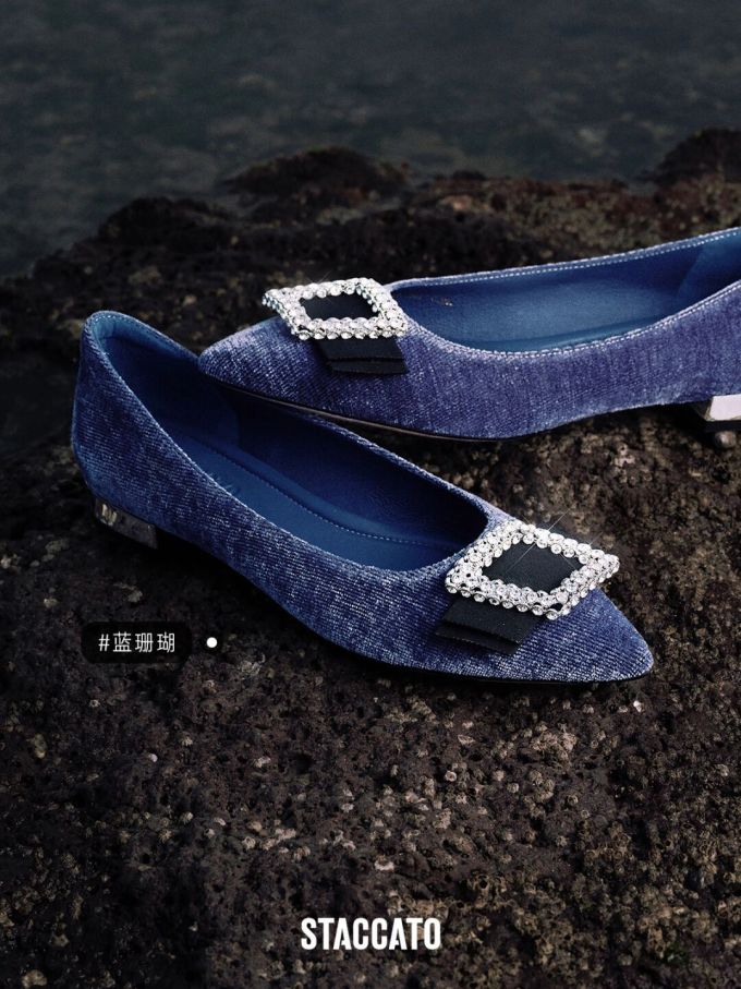 尖头 低帮 一脚蹬 浅口鞋 