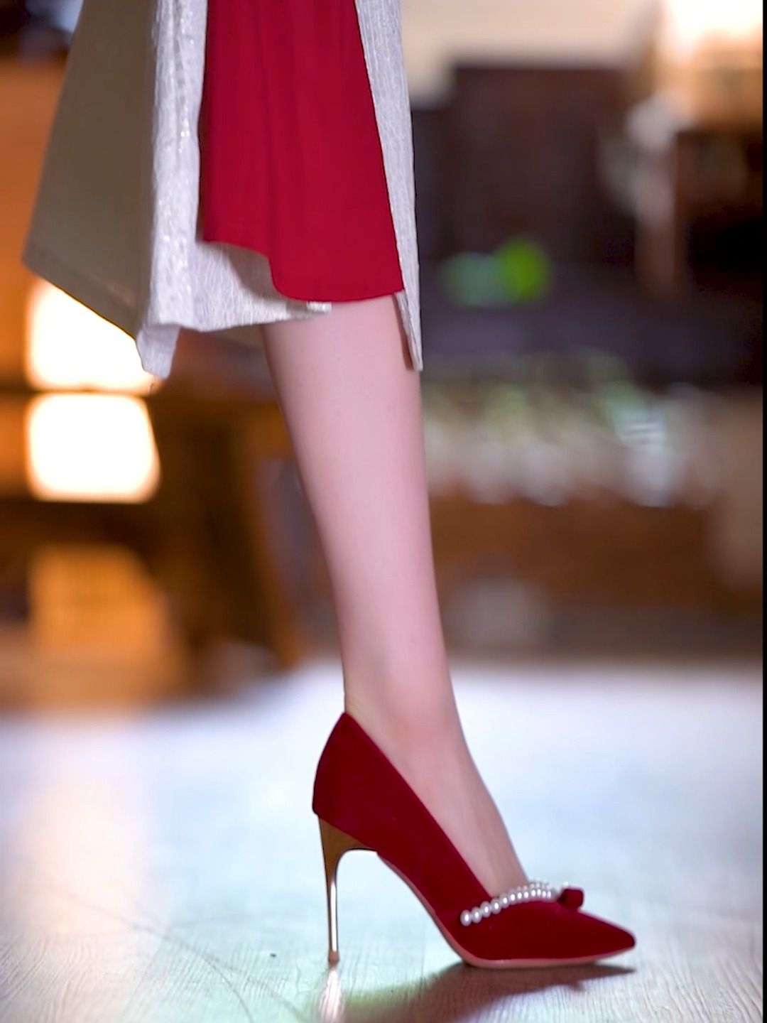 高跟 细跟 尖头 低帮 浅口鞋  - VALI鞋履AI设计主图