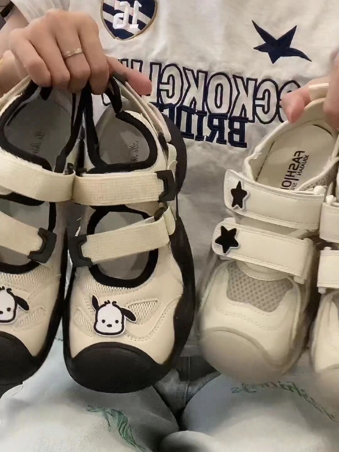 中口鞋 皮革 魔术贴  - VALI鞋履AI设计主图