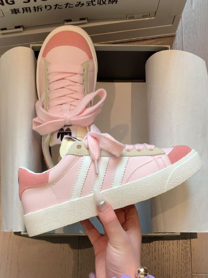 中帮 系带 皮革 