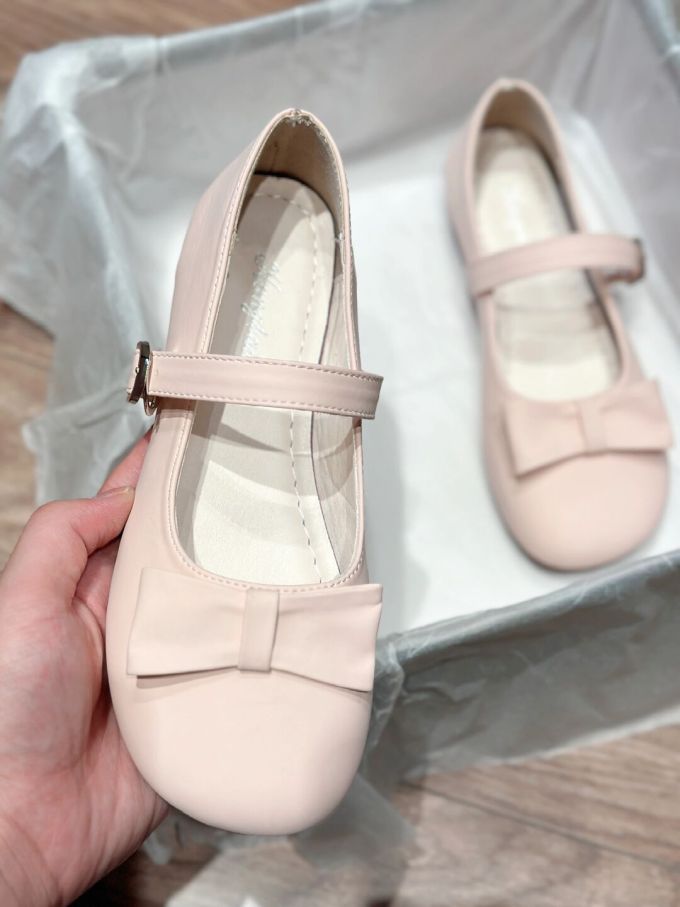 圆头 袢扣 中口鞋 皮革 