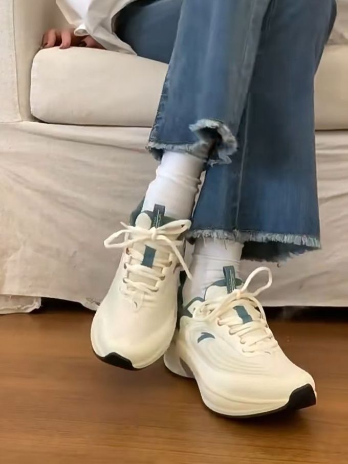 低帮 系带 网面 