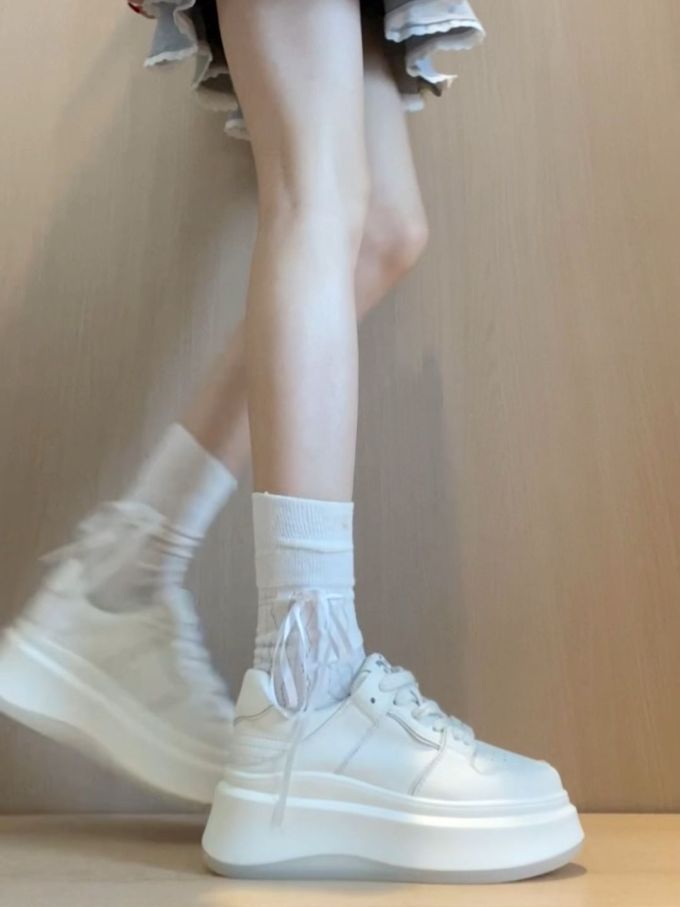 低帮 系带 皮革 