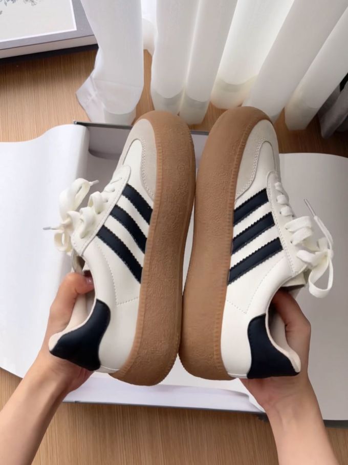 低帮 系带 皮革 
