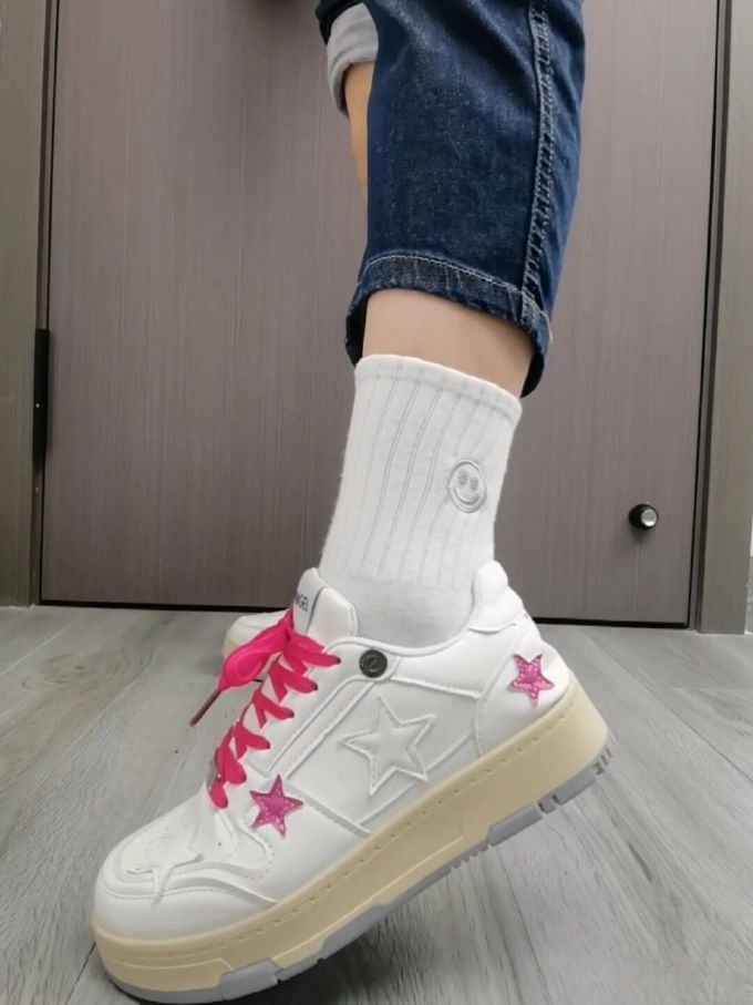 低帮 系带 皮革 