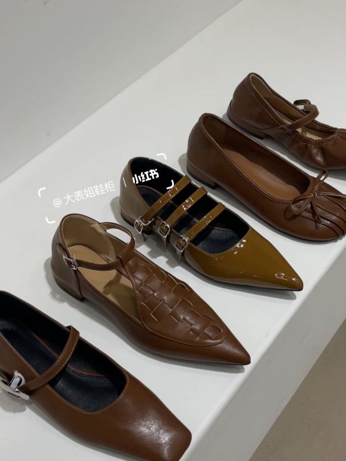 袢扣 中口鞋 皮革 