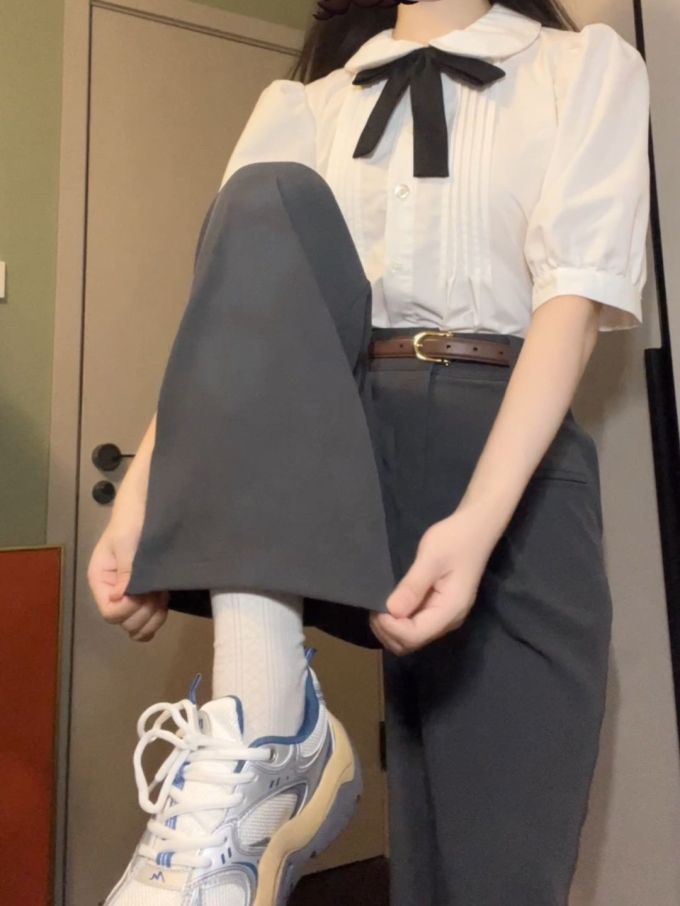 踢踏舞鞋色 杨李色 基础扣饰 甜妹风 甜美 