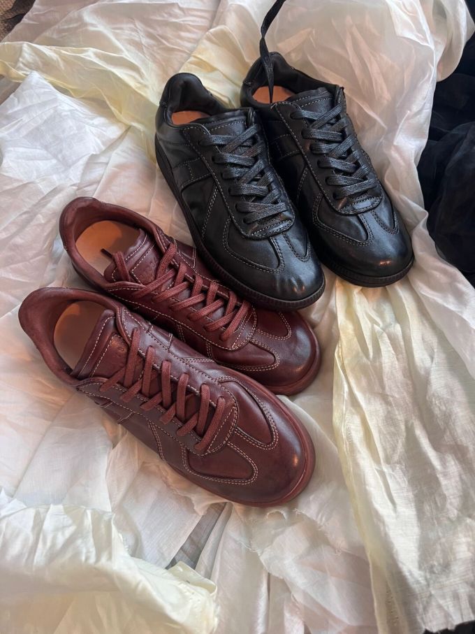 系带 皮革 