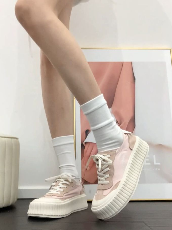 低帮 系带 皮革 