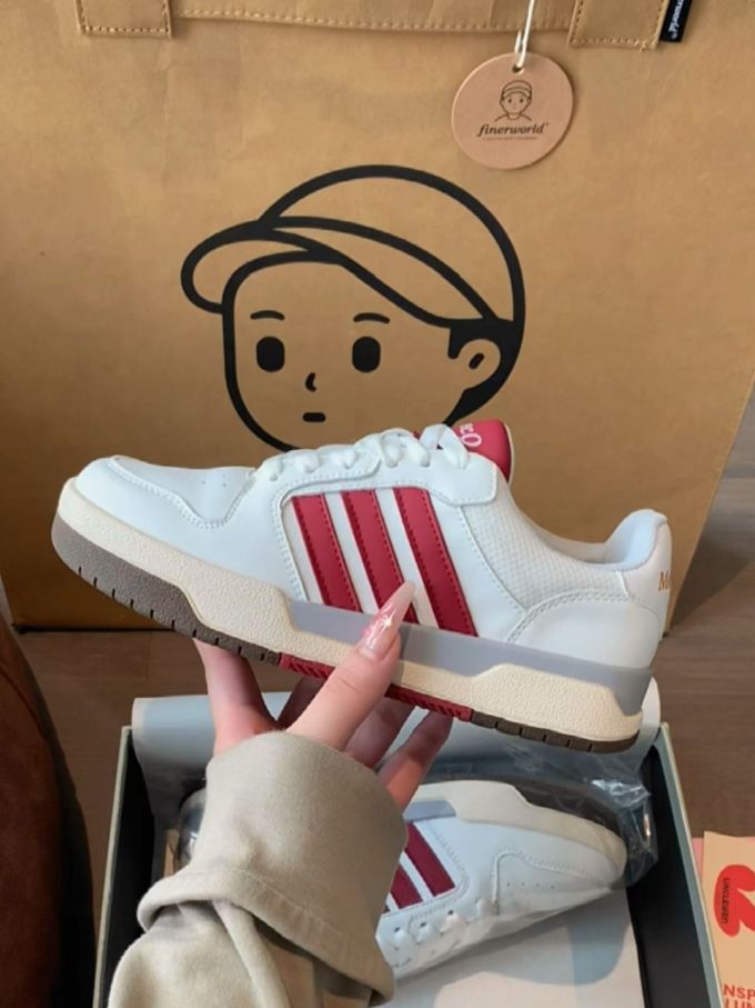 低帮 系带 皮革 