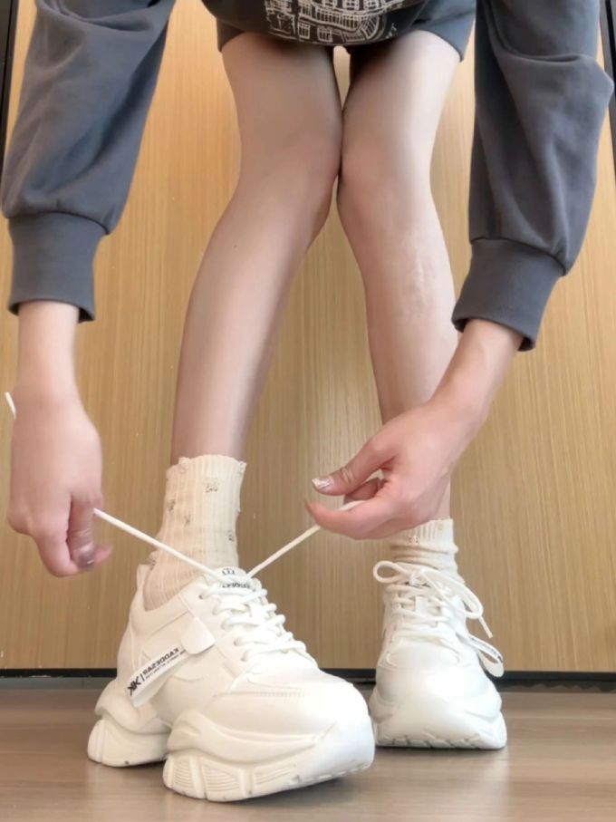 低帮 系带 皮革 