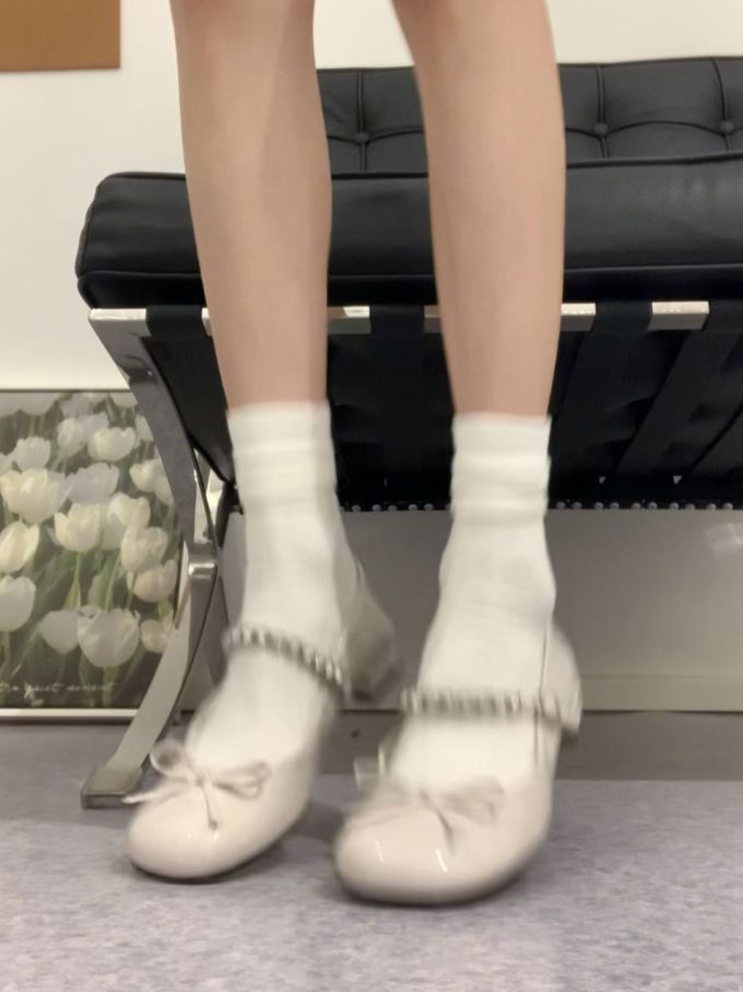 圆头 低帮 皮革