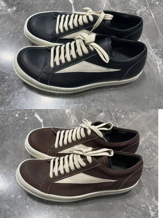 低帮 系带 皮革 