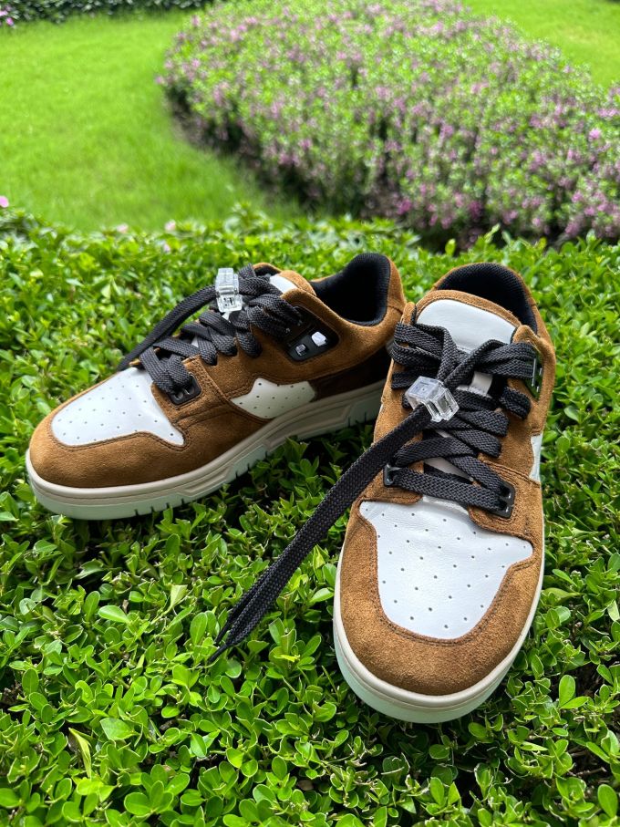 低帮 系带 皮革 