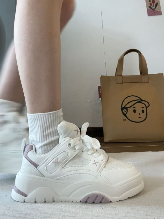 低帮 系带 皮革 
