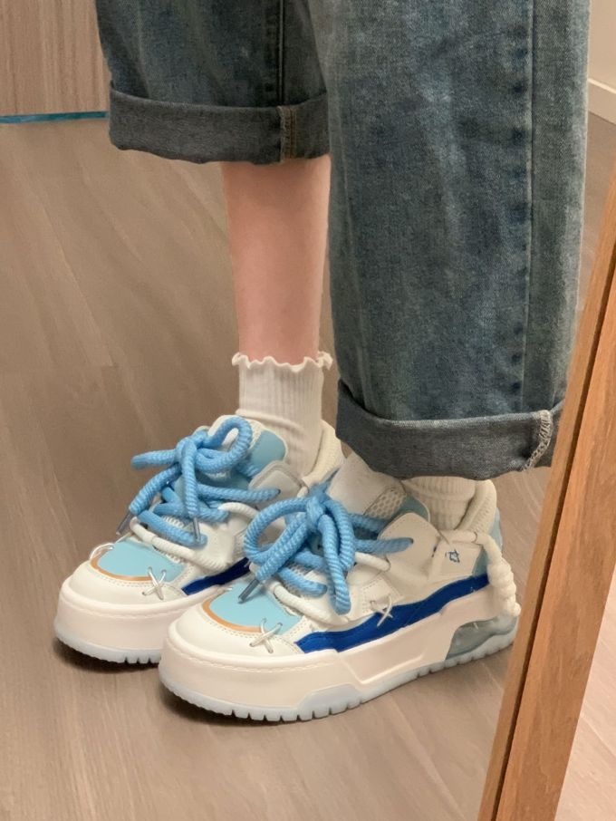 低帮 系带 皮革 