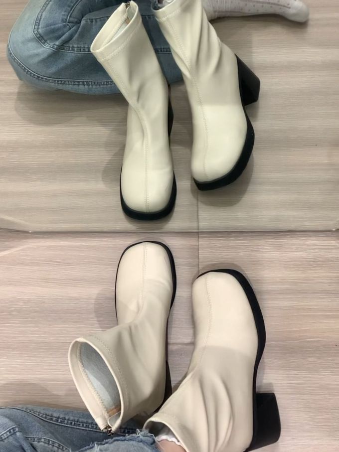 方头 皮革 