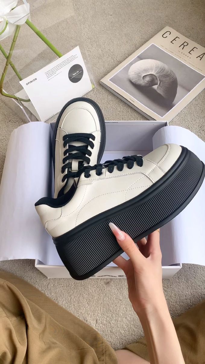 低帮 系带 皮革 