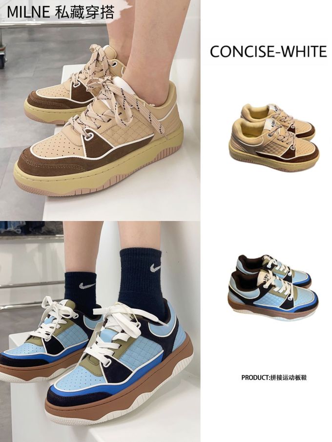 低帮 系带 皮革 