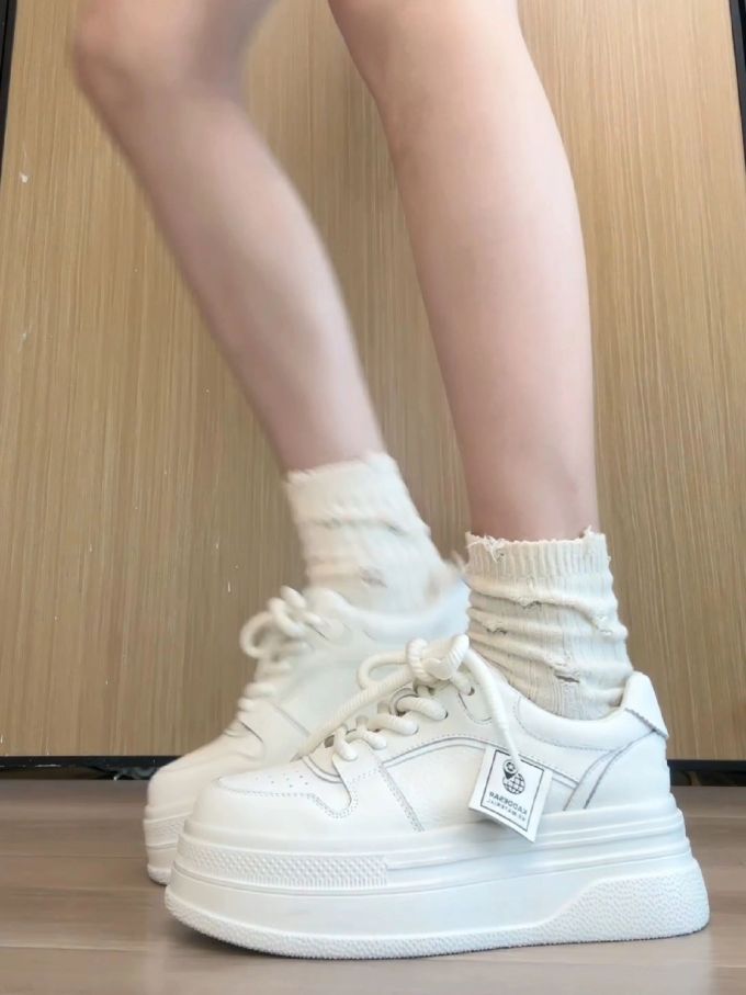 低帮 系带 皮革 