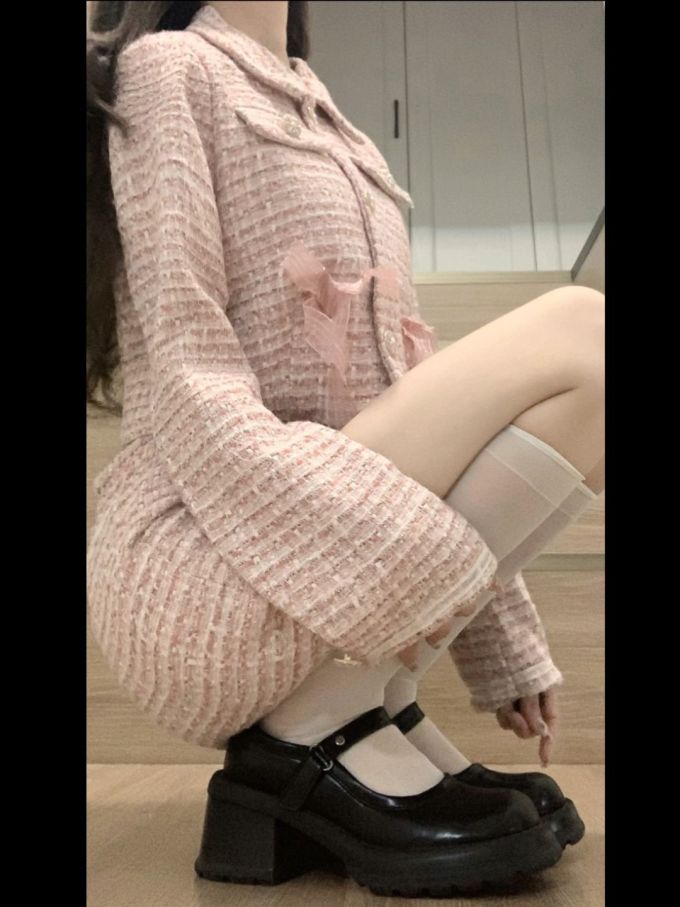H型 格纹/菱格 杏褐色 月夜色 