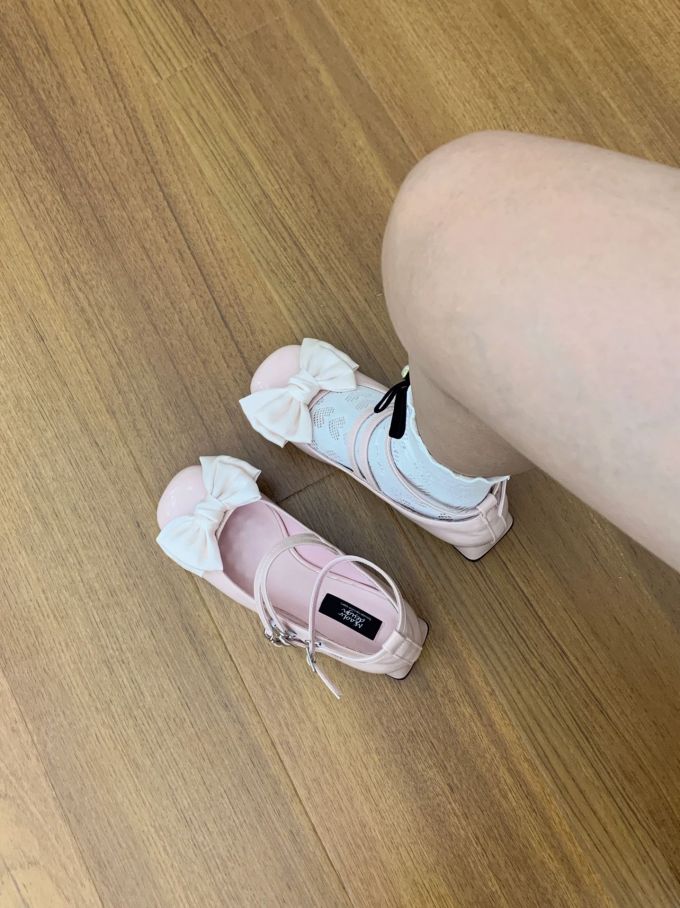 圆头 深口鞋 