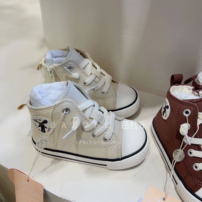 高帮 系带 