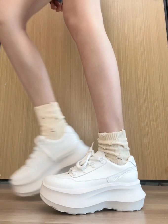 低帮 系带 皮革 