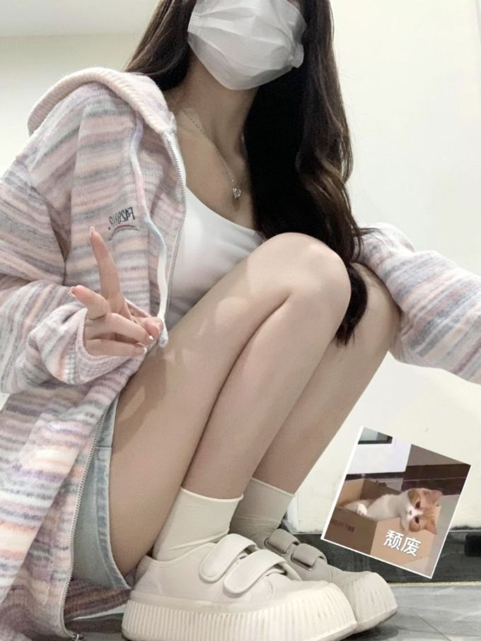 连帽领 撞色/渐变 细雨色 蒸汽蓝色 玫瑰褐粉 