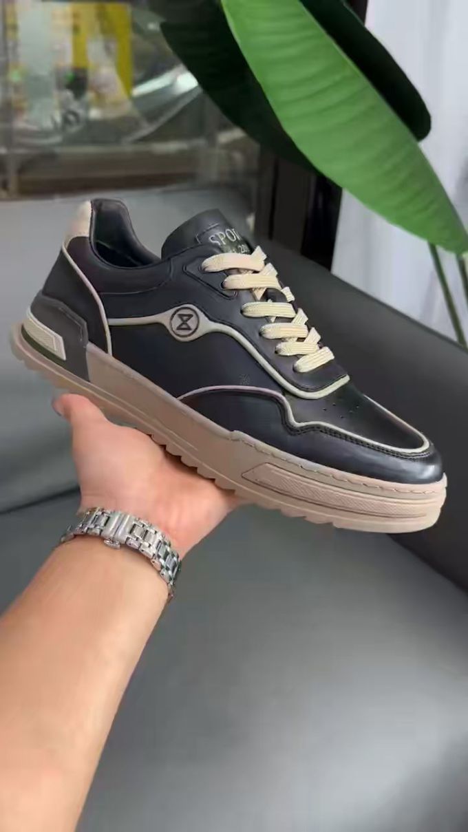 低帮 系带 皮革 