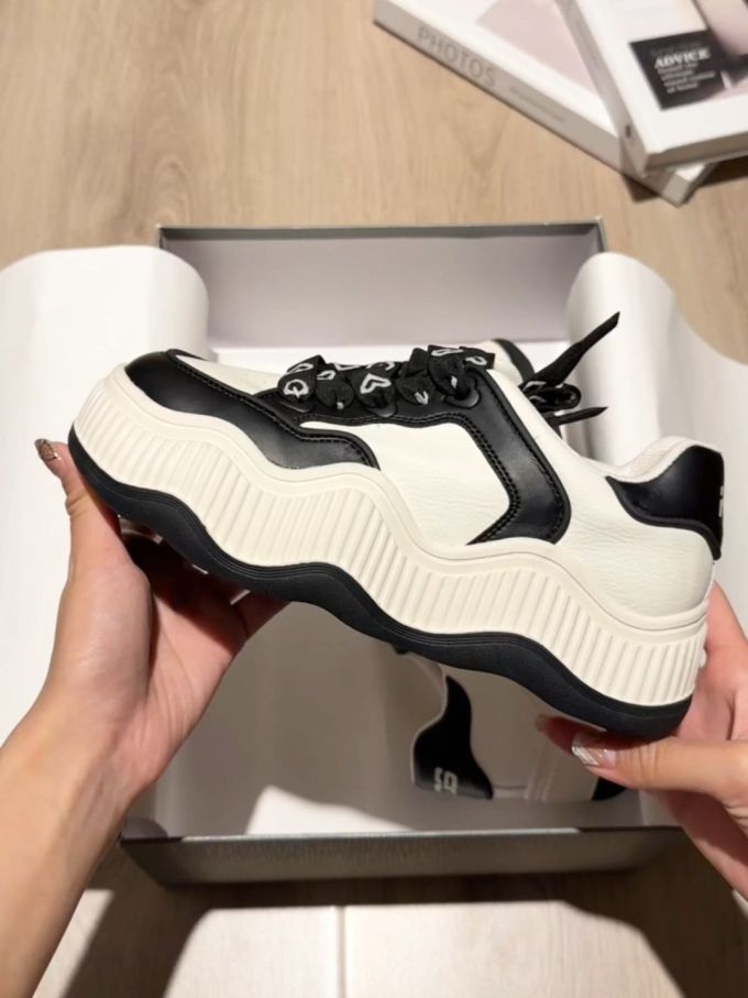 低帮 系带 皮革 