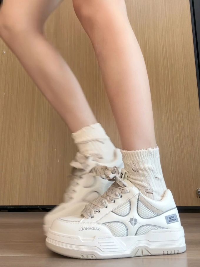 低帮 系带 皮革 