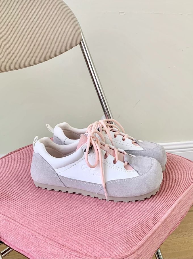 低帮 系带 皮革 
