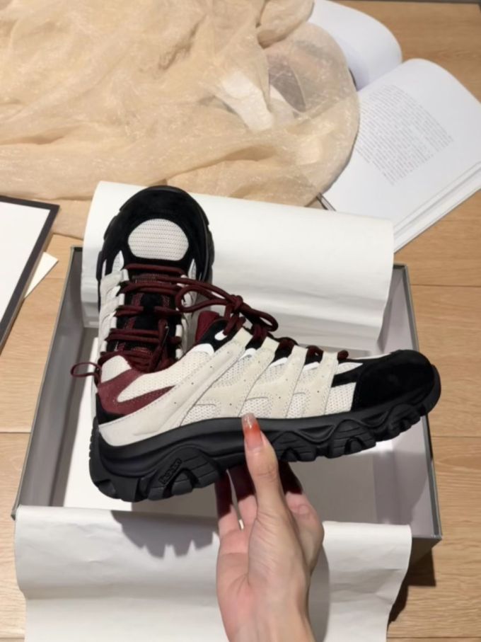 高帮 系带 皮革 