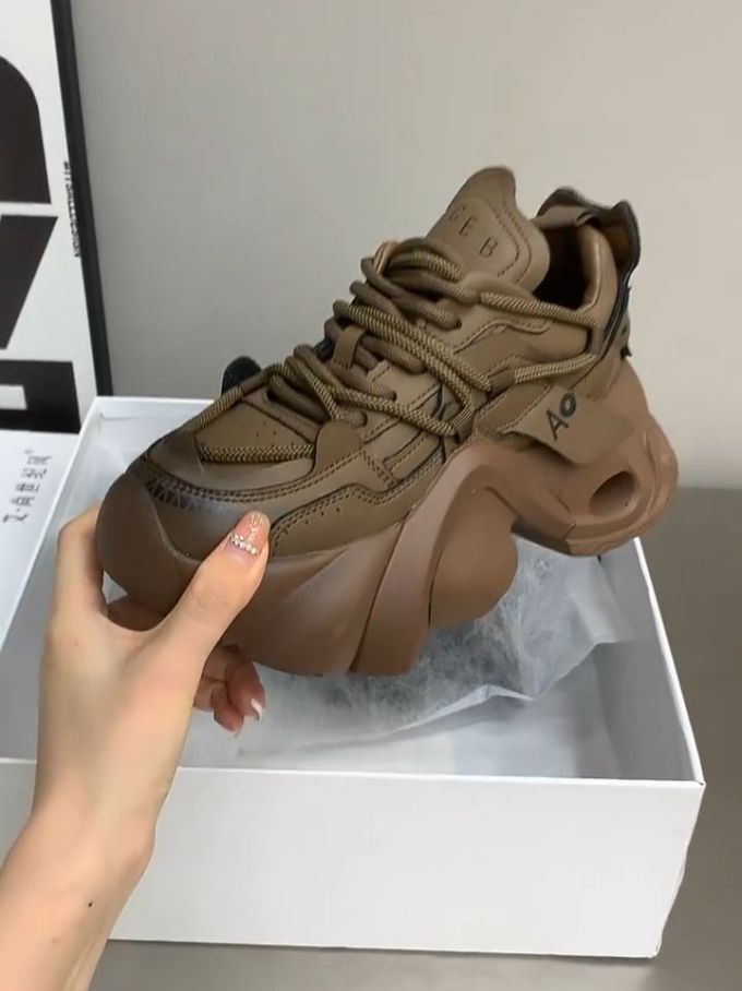 低帮 系带 皮革 