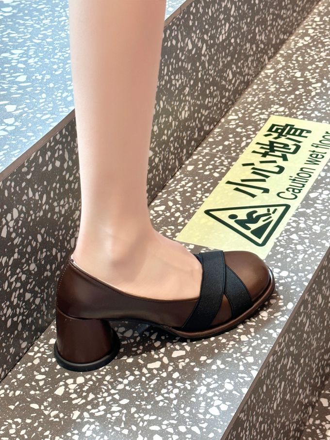 松紧带 中口鞋 