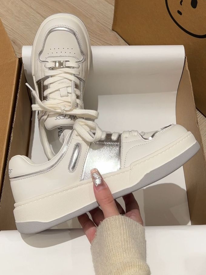 低帮 系带 皮革 