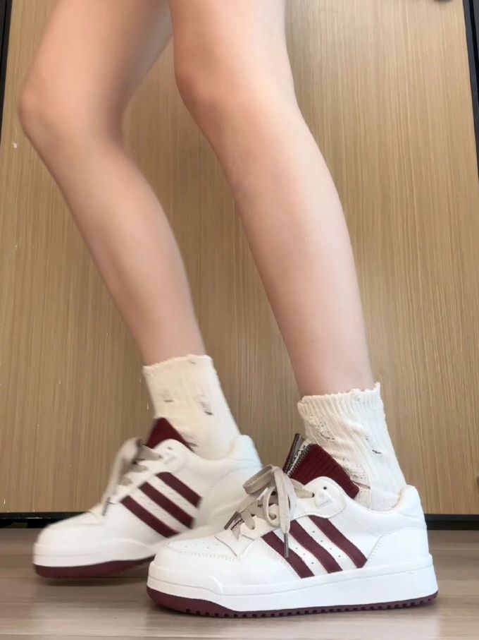 低帮 系带 皮革 