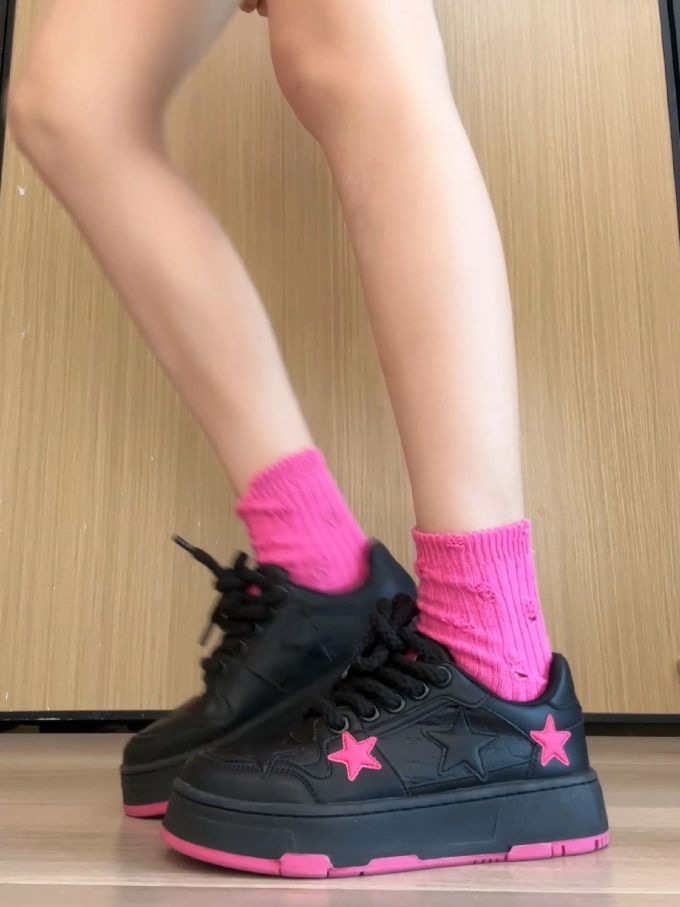 低帮 系带 皮革 