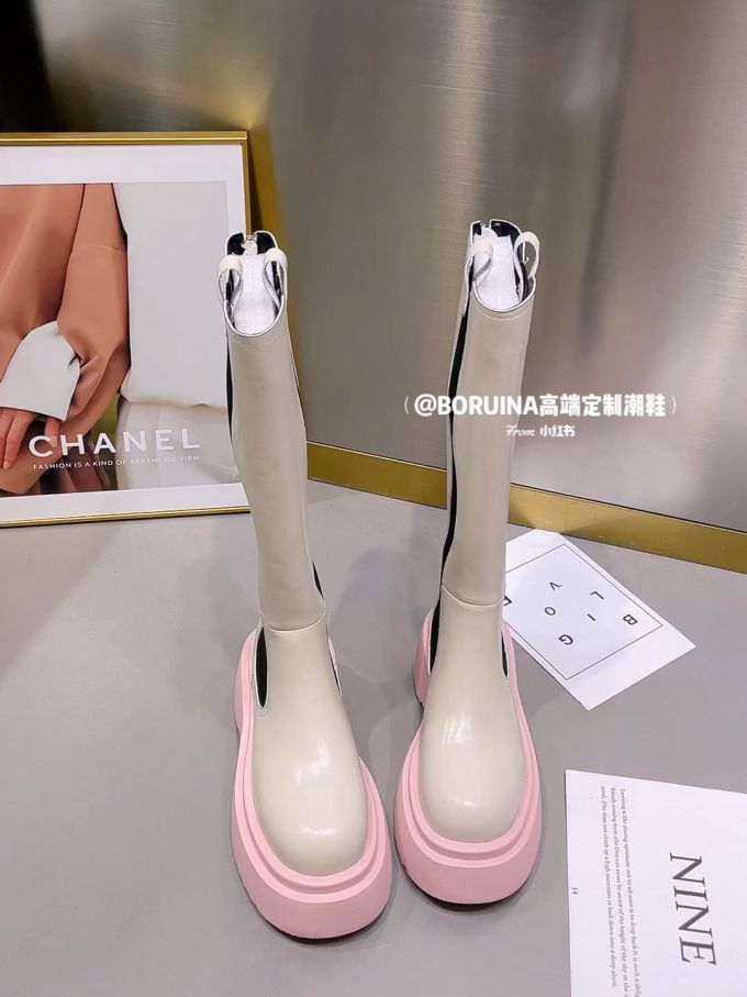 圆头 皮革 