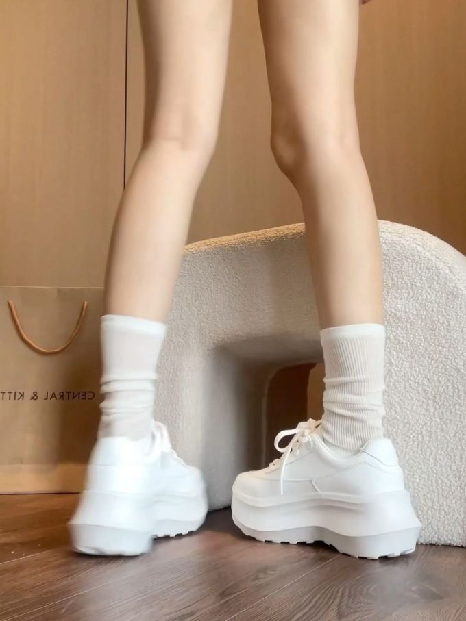 低帮 系带 皮革 