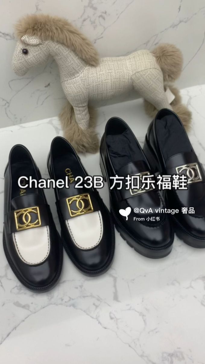 圆头 低帮 深口鞋 皮革 