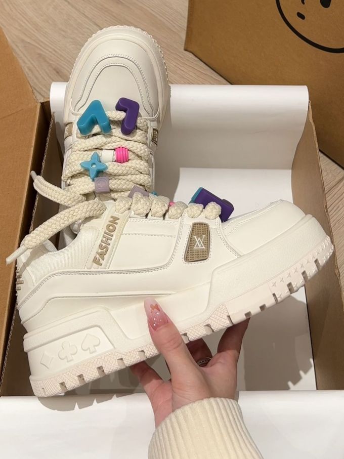高帮 系带 皮革 